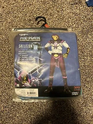 He-Man And The Masters Of The Universe Skeletor Halloween Costume Boys M (8) New • $20