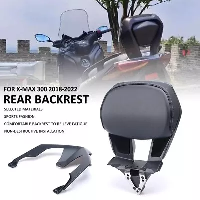 2018-2022 Passenger Rear Seat Tailstock Backrest For Yamaha XMAX300 XMAX 300  • $203.99