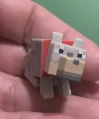 Minecraft Christmas Advent Calendar Mini Figure Gray Wolf Replacement Piece • $5