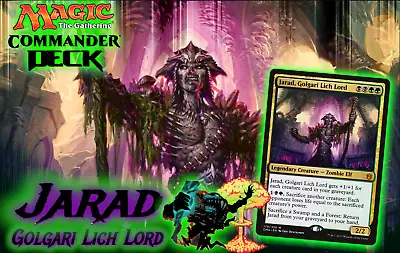 Jarad Golgari Lich Lord MTG EDH Commander Deck Golgari Fling! • $69.30