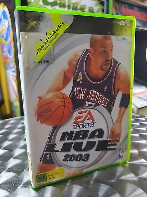 NBA Live 2003 - Microsoft Xbox Game - Complete With Manual • $7.20