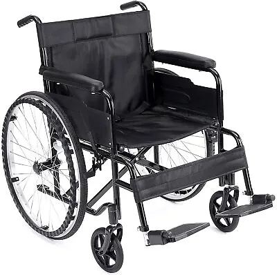 HealSmart 19-inch Lightweight Wheelchair With Swing Away Elevating Leg Rest • $139.99