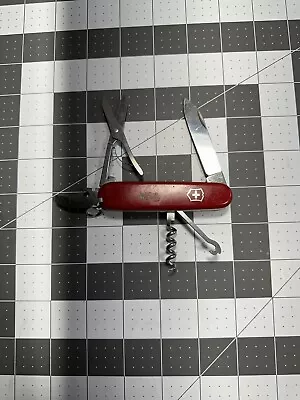 Victorinox  Compact 91mm Swiss Army Knife -Red - WES - 6253 • $50