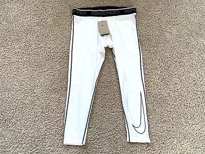 Nike Pro Dri-Fit 3/4 Compression Tights Men DD1919-100 • $22.95