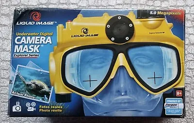 Underwater Digital Camera Mask With Accessories - Waterproof Up To 5m/15ft • £14.99