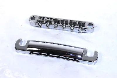 Epiphone Model Special Ii Electric Guitar Tun-o-matic Stopbar Bridge Replacement • $29.99