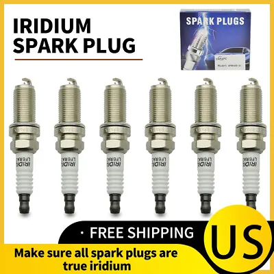 6X For Lexus Mercedes-Benz LFR6AIX-11 6619 IRIDIUM IX Resistor Real Spark Plugs • $28.75