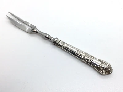 £19.99 • Buy Vintage Solid Sterling Silver Handled Cake / Pastry Fork - Queens Pattern Style