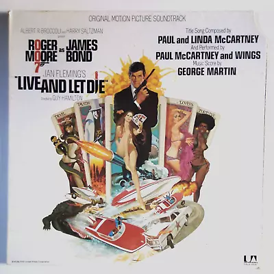 Live And Let Die - Soundtrack - Vinyl LP - 1973 U.S Gatefold - James Bond 007 • £29.99