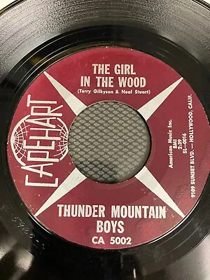 Thunder Mountain Boys Eerie 45 RPM Folk Country Girl In The Wood Play Tested!! • $9.99