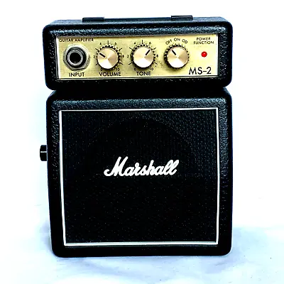 Marshall MS-2 1-watt 9V Battery-powered Micro Amp - Black  • $59.99