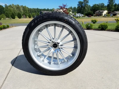 $1250 • Buy Ruff Racing Wheels 22X10 & Falken Tires 5x4.5 Or 5x114.3 Like New