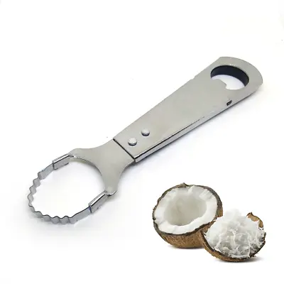 Coconut Grater Scraper Vintage Food Shredder Food Kitchen Tools Stainless No4 • £8.39