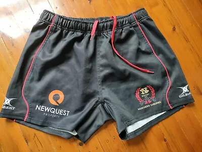 Northern Suburbs Rugby Union Shorts Sydney Players Grippers Mens Size L VGC • $29.95