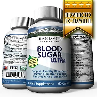 Blood Sugar Ultra - Grandview Natural Body Care • $18.95