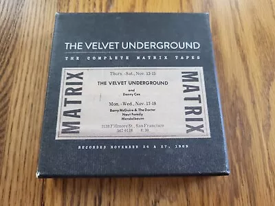 Velvet Underground - Complete Matrix Tapes (4 Discs Box Set) (CD 2015 UMG) • $249.99