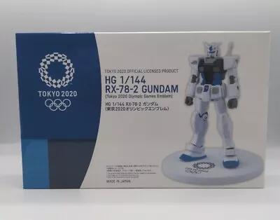 Gundam Tokyo 2020 Olympic Games Emblem Blue Model Kit Bandai Hg 1/144 Rx-78-2 • £55