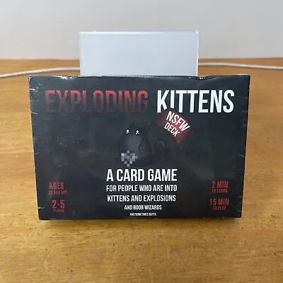 New/Sealed ✅ - Exploding Kittens - NSFW Deck - Card Game - Free Post AU • $31.50