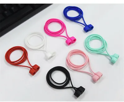 $8.38 • Buy Anti-lost Soft Silicone Neck Strap Rope For Apple Airpod Pro 2 3 Earphones