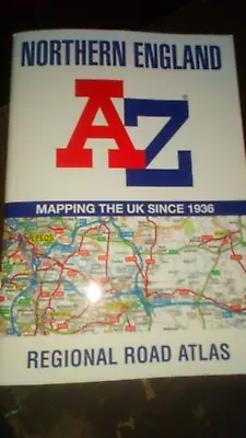 Northern England Regional A-Z Road Atlas By A-Z Maps • £4.98