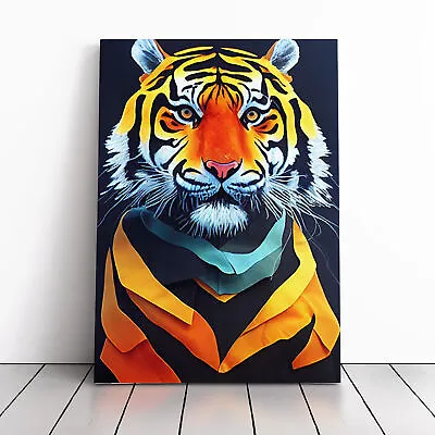 Tiger Art Canvas Wall Art Print Framed Picture Home Decor Living Room Bedroom • £29.95