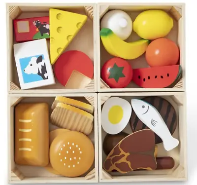 Melissa & Doug Wooden Food Groups 21 Pieces • £19