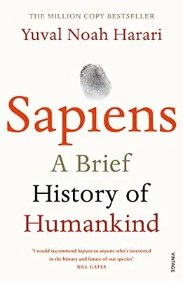 Sapiens: A Brief History Of Humankind Harari 9780099590088 Free Shipping*. • $29.11