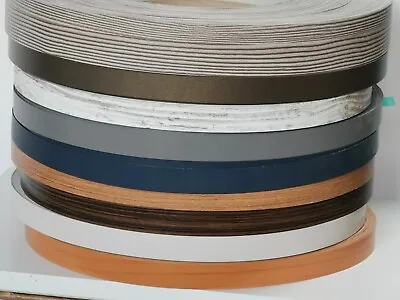 Melamine Pre Glued Iron On Edging Tape / Edge Banding Strip 22 Mm 40 Mm 60 Mm • £3.69