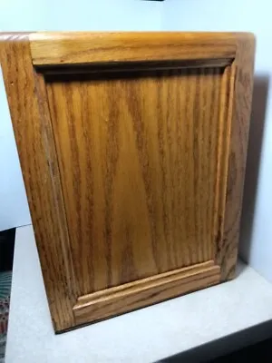 Mid-century American Oak Waste Paper Basket • $100