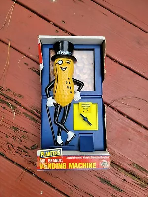 Vintage 1996 Planters Mr. Peanut Vending Machine Broadway Toys NEW IN BOX • $56.99