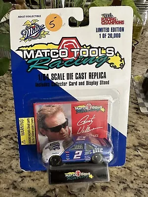 Nascar #2 Rusty Wallace Matco Tools Diecast Cars #4787 Miller Lite Ford  • $9.99