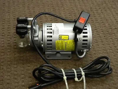 $98 • Buy Gast Rotary Vane Vacuum Pump, 1/10HP, 120V, #1531-107B-G557X, PARTS/REPAIR