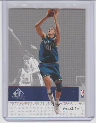 2000-01 SP Game Floor Edition #12 Dirk Nowitzki Dallas Mavericks • $1.89