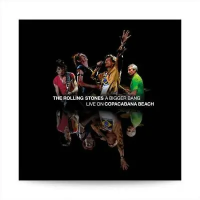 The Rolling Stones A Bigger Bang - Live On Copacabana Beach CD / Blu-Ray • $73.99