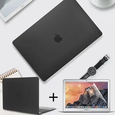 New Rubberized Case Cover+Screen Protector For Apple MacBook Pro 14''/ Pro 16'' • £8.93