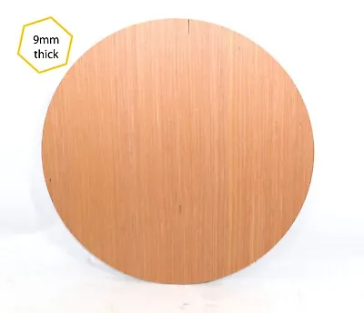 Wooden Circle Assorted Diameter CNC Cut Hard Wood Plywood Discs 9mm • £36.99