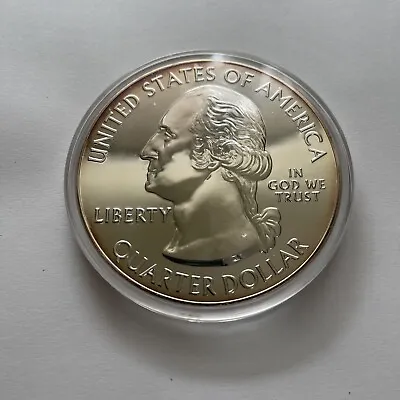 2010 Grand Canyon California 5oz Silver Bullion Quarter Coin Large 3” • $199.99