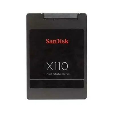 128GB SSD Sandisk X110 SSD SD6SB1M-128G 128GB SATA 6G 2.5” 7mm Solid State Drive • £14.99