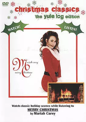 Mariah Carey - Merry Christmas (DVD 2009 The Yule Log Edition) • $12.49