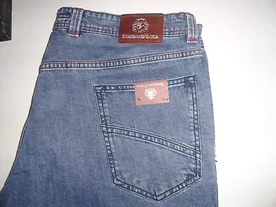 $99 • Buy $599 Mens Blue Jeans Hand Made In Italy DOMENICO VACCA SIZE EU 58 US 40 SLIM FIT