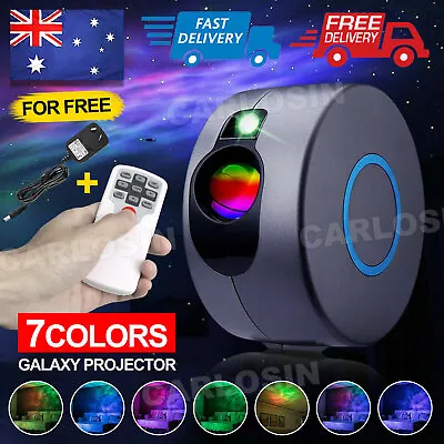 $47.95 • Buy LED Galaxy Projector Starry Sky Star Nebula Night Light Lamp Party Ambience