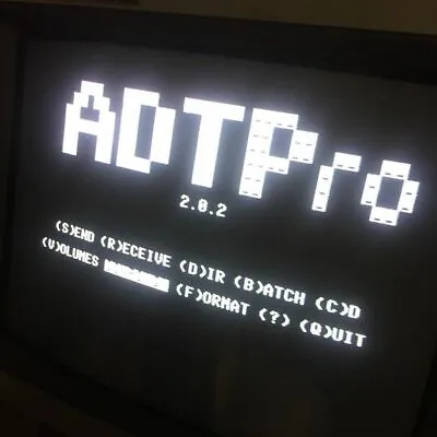 Apple III ADTPro SOS Disk 5.25 5 1/4 Floppy Serial Transfer Diskette • $25