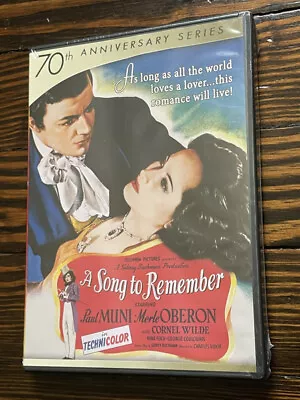 A Song To Remember - 70th Anniversary (DVD) (NEW) - Paul Muni; Merle Oberon; C.. • $16.95