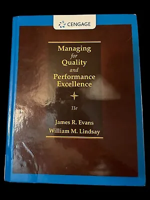 Managing For Quality And Performance Excellence-11th Edition • $54.99