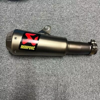 YAMAHA YZF-R6 06-16 AKRAPOVIC Titanium Slip-On GP Style Muffler Excellent+++++ • $880