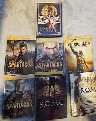 Estate Sale Rome 2 Seasons Spartacus 4 Seasons Caligula & Messalina Dvd Lot • $50