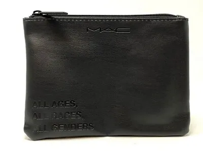 MAC Pride All Ages All Races All Genders Black Makeup Pouch Bag New In Package • $11.95