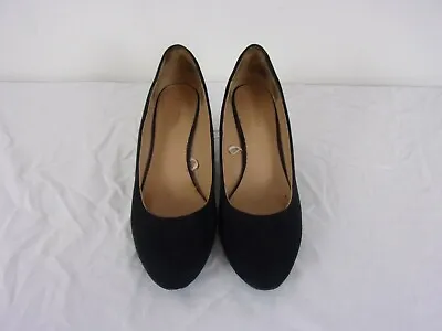 Merona 2.5  Wedge Slip On Pumps       SIZE: 8        BLACK • $3.78