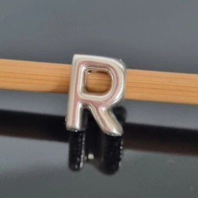$32 • Buy Pandora Alphabet Letter R Romeo Sterling  Silver Charm 797472 Free Post