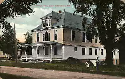 East Vassalboro Maine ME Grange Hall C1910 Vintage Postcard • $8.90